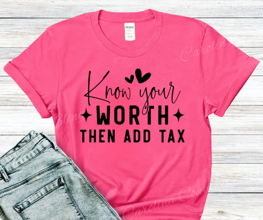 Know Your Worth – Multi Shirt