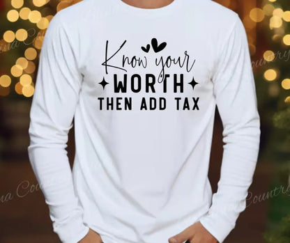 Know Your Worth – Multi Shirt