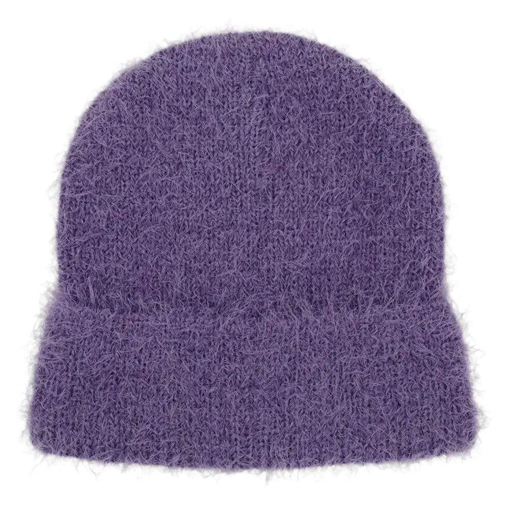 Kuromi Sanrio Soft & Fuzzy Cuff Beanie Hat Hats