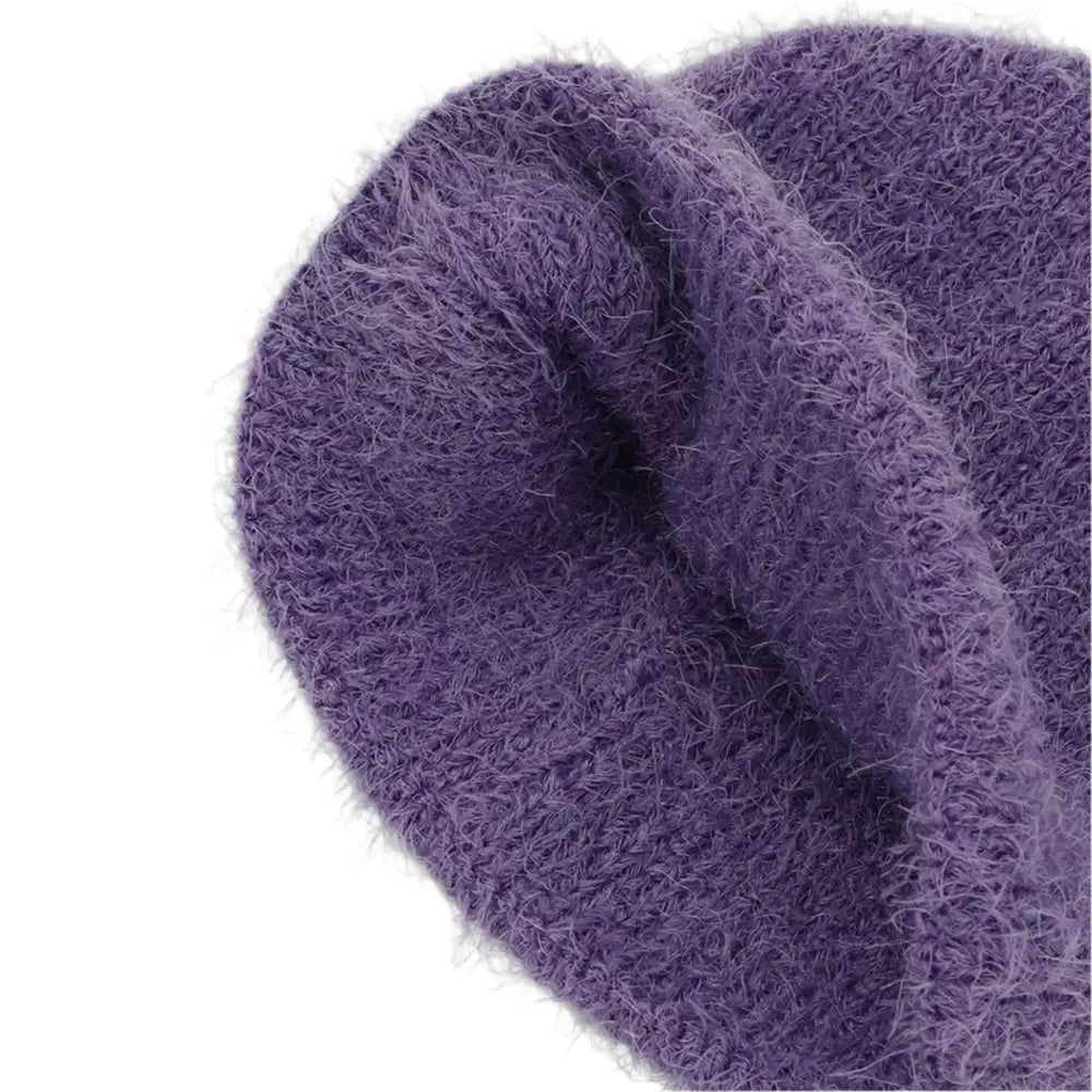 Kuromi Sanrio Soft & Fuzzy Cuff Beanie Hat Hats