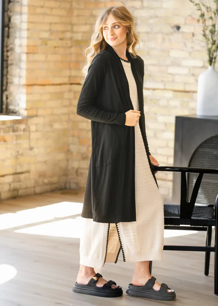 Kylin Open Front Cardigan - IC Layering Essentials