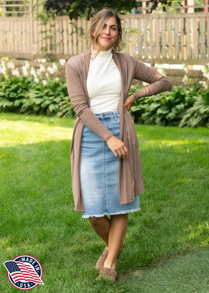 Kylin Open Front Cardigan - IC Layering Essentials