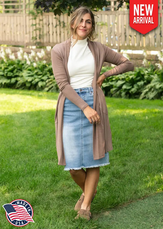 Kylin Open Front Cardigan - IC Layering Essentials