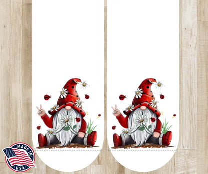 Ladybug Love - Red Socks