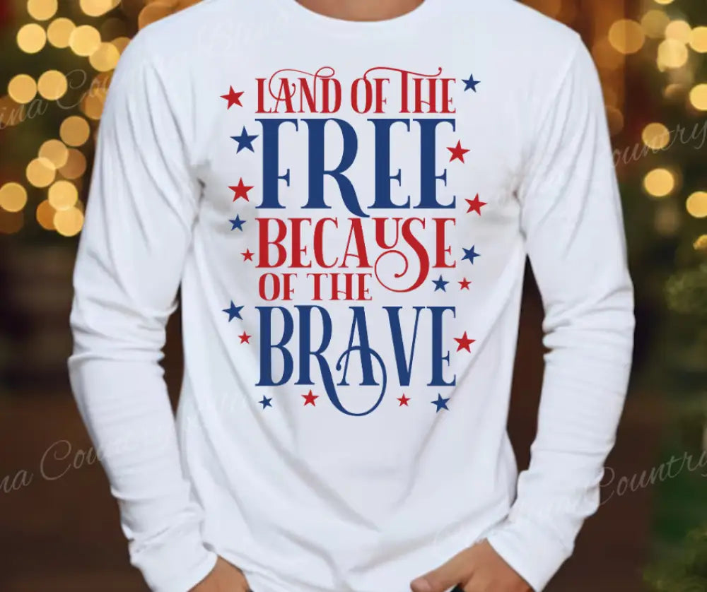 Land of the Free – Multi Small / Long Shirt