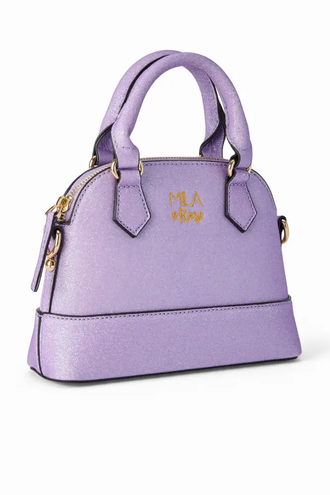 Lavender Glitter Girl’s Crossbody Purse - Purse