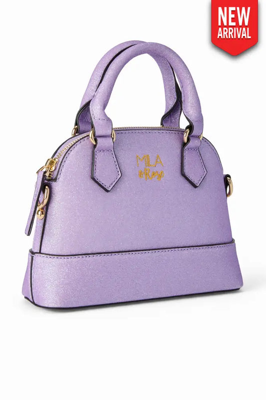 Lavender Glitter Girl’s Crossbody Purse - Purse