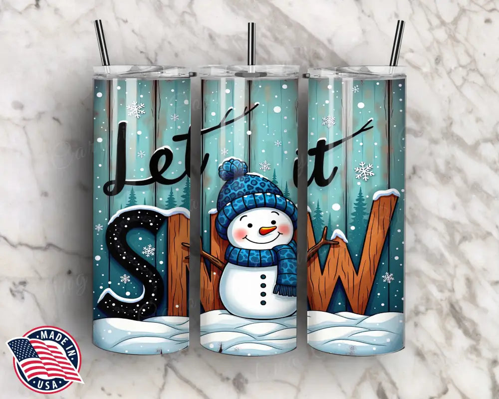 Let It Snow - Multi Tumbler