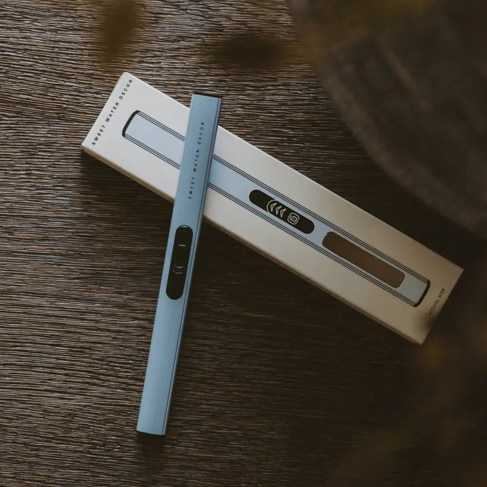 Light Blue Electric Lighter - Rechargeable Lighters