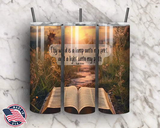 Light Unto My Path - Multi Tumbler