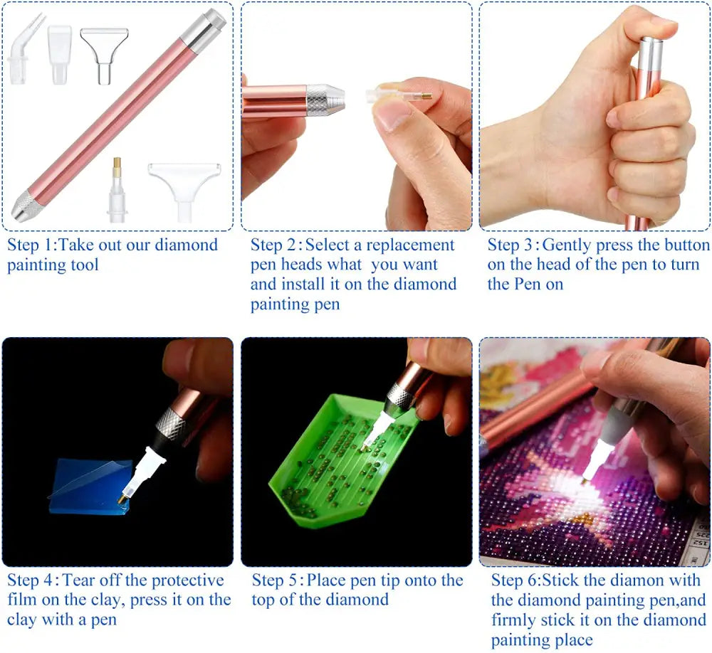 Light up Drill Pen - Art & Craft Kits