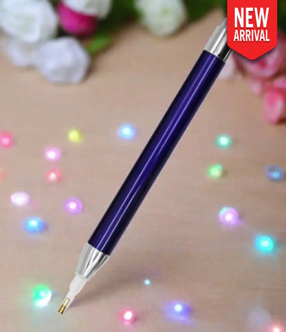 Light up Drill Pen - Blue - Art & Craft Kits