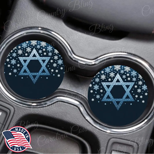 Light Up Your Life - Blue Car Coaster