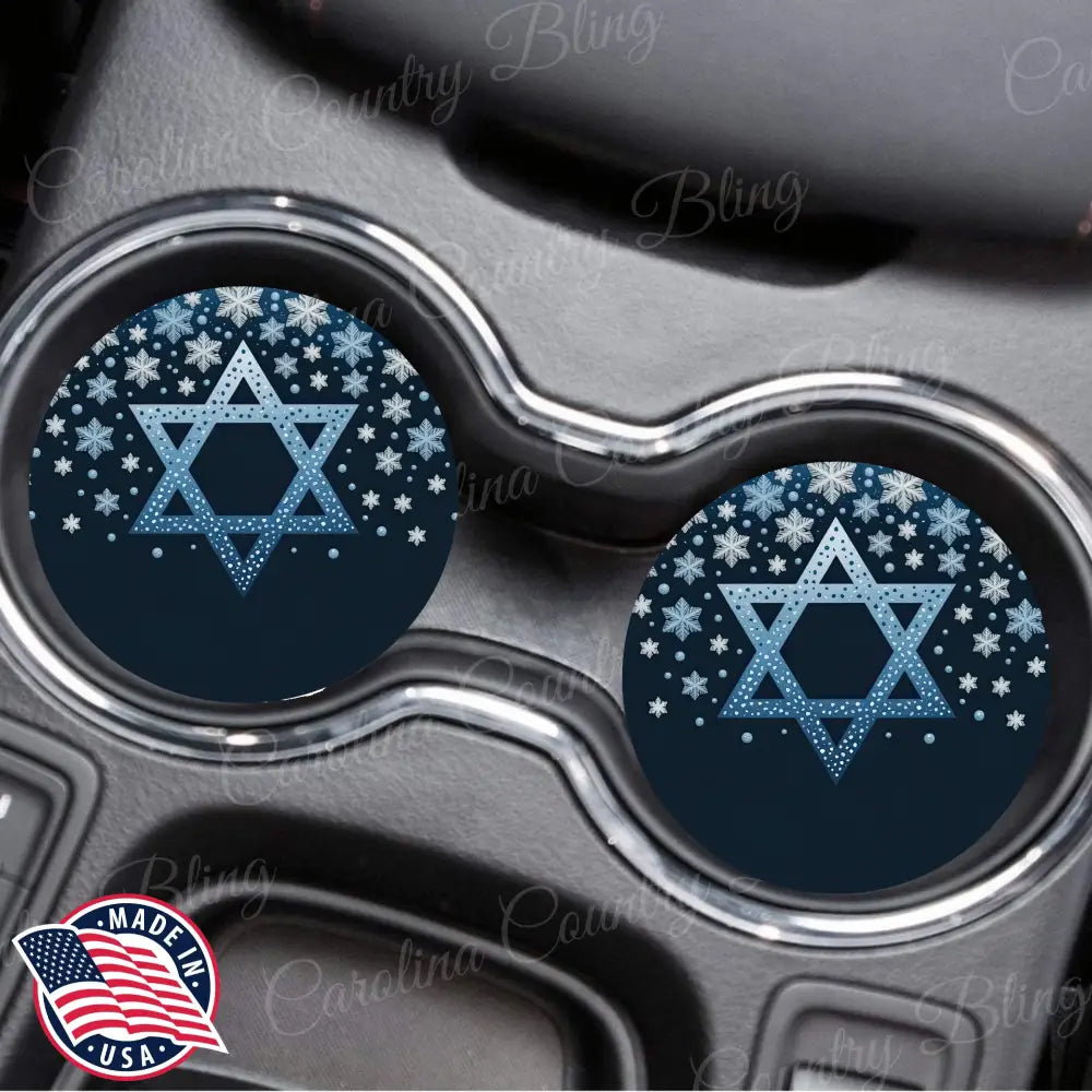Light Up Your Life - Blue Car Coaster