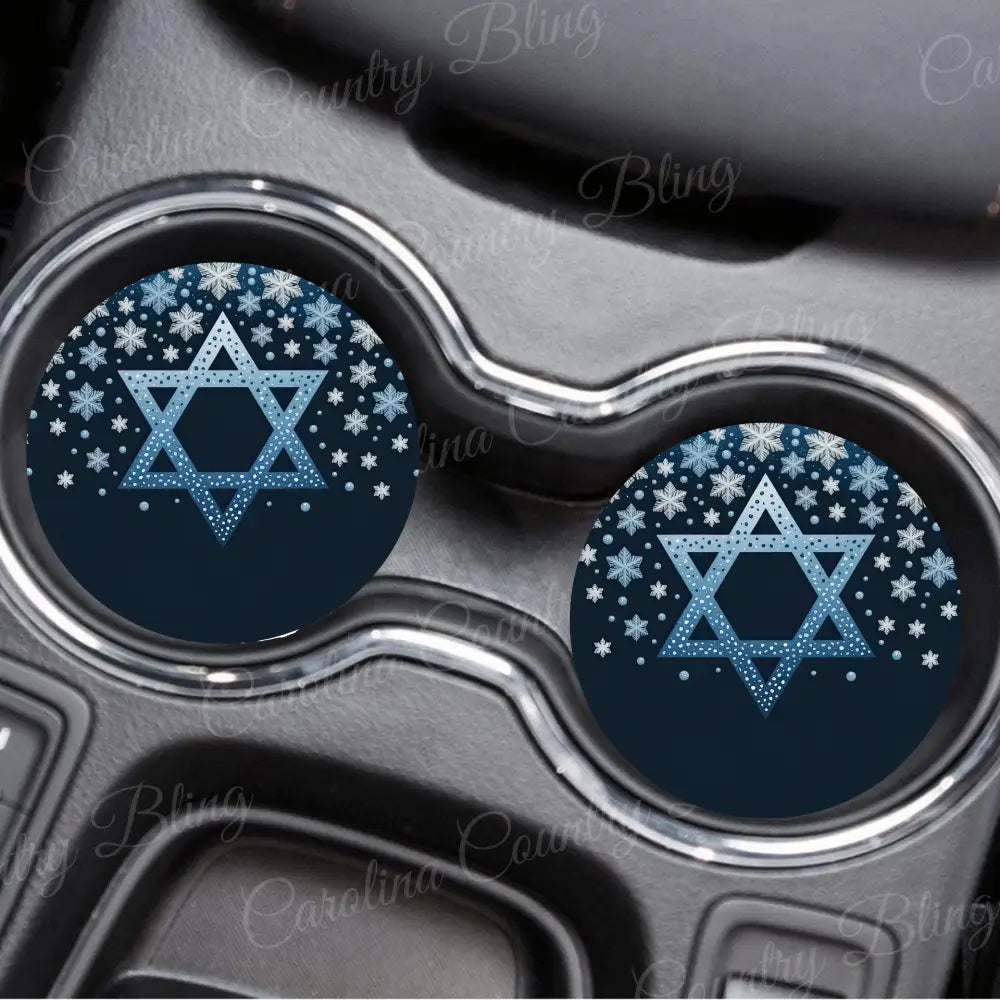 Light Up Your Life - Blue Car Coaster