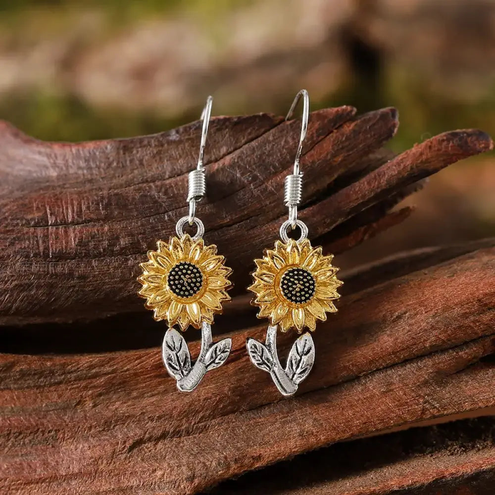 Like the Sun – Yellow Earrings