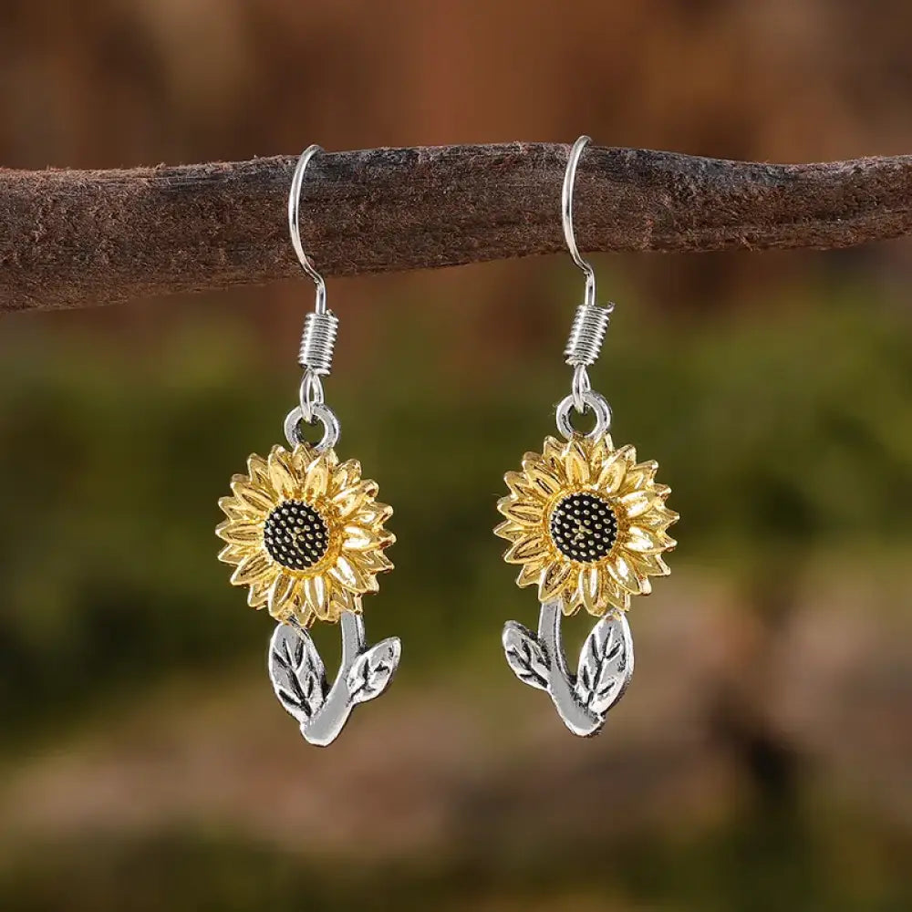Like the Sun – Yellow Earrings
