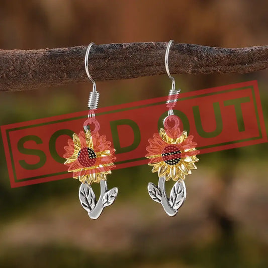 Like the Sun – Yellow Earrings
