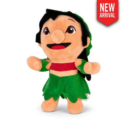 Dog Toy Squeaker Plush - Lilo and Stitch Lilo Hula Dance Full Body Pose - Dog Toy Squeaky Plush