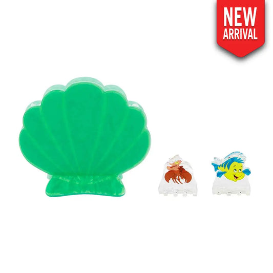 Disney The Little Mermaid 3 Pack Claw Clip Set Fashion Accessories