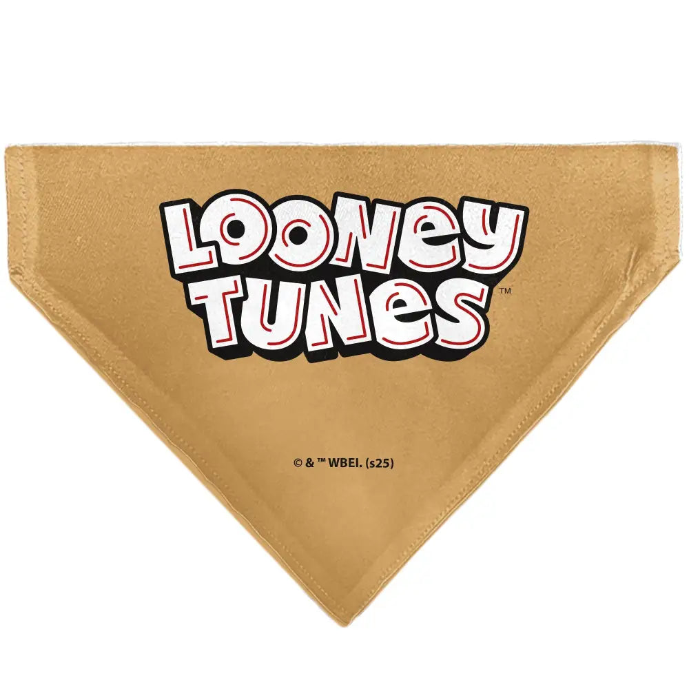 Pet Bandana - LOONEY TUNES Lola Bunny Face Close-Up Peach - Pet Bandanas