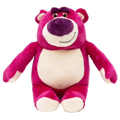 Dog Toy Squeaker Plush - Pixar Toy Story Lotso Full Body Pose Dog Toy Squeaky Plush
