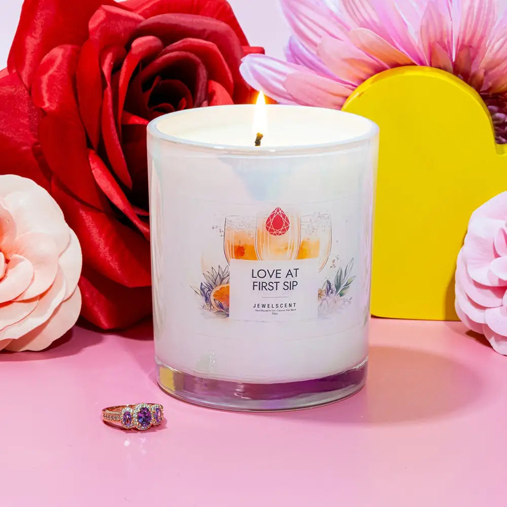 Love At First Sip 10oz Mystery Box Jewelry Candle Signature Candle