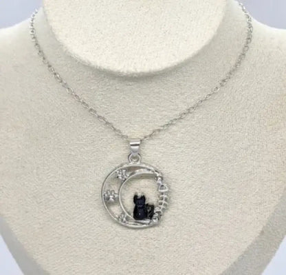 Love For Cats – Black Necklace