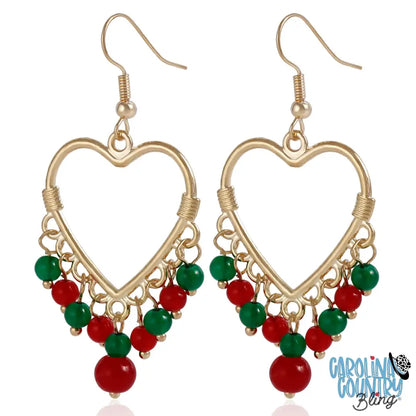 Love For Christmas – Gold Earrings