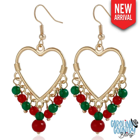 Love For Christmas – Gold Earrings