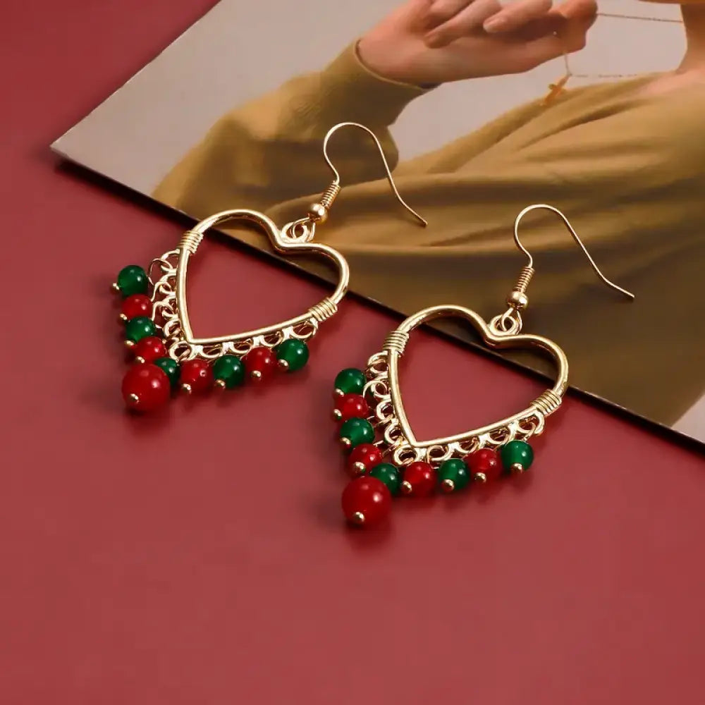 Love For Christmas – Gold Earrings