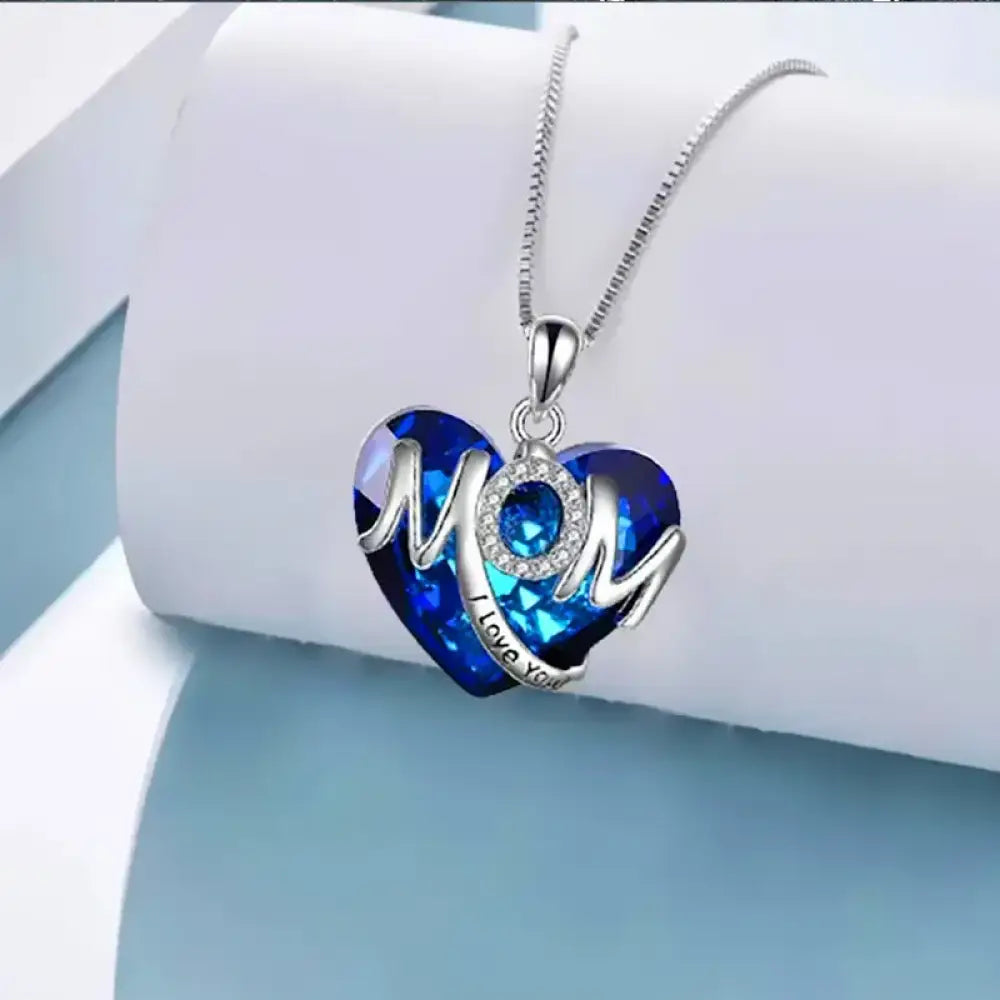 Love For Mom – Blue Necklace