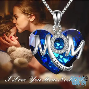 Love For Mom – Blue Necklace