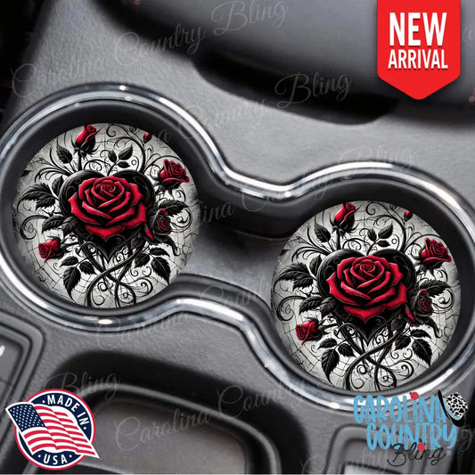 Love For Roses – Red Car Coaster