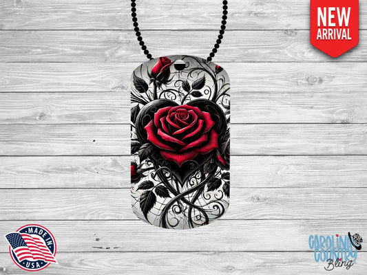 Love For Roses – Red Necklace