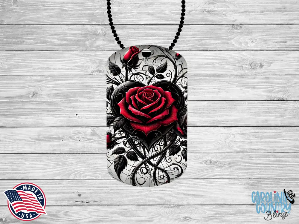 Love For Roses – Red Necklace