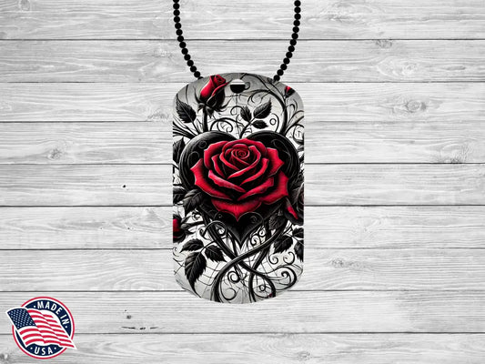 Love For Roses – Red Necklace