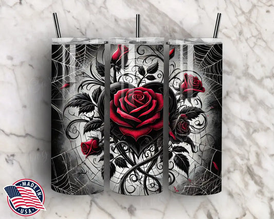 Love For Roses – Red Tumbler