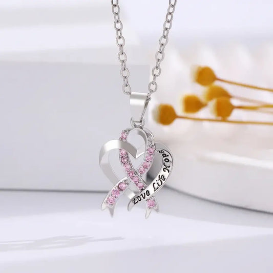 Love Life Hope – Pink Necklace