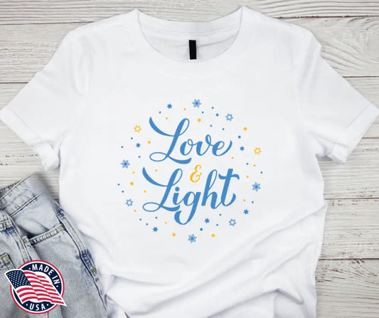 Love & Light - Multi Small / Short Shirt