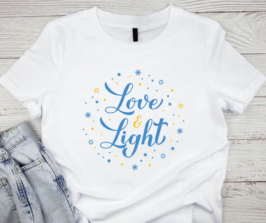 Love & Light - Multi Small / Short Shirt