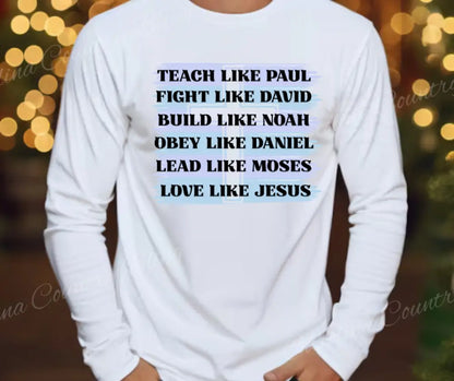Love Like Jesus – White Shirt