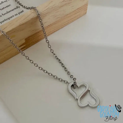 Love Me Silver Necklace