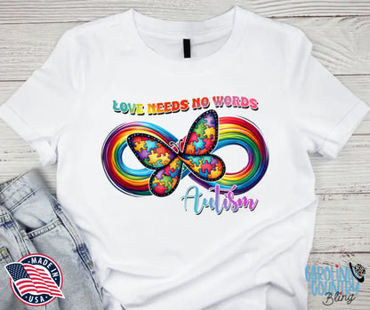 Love Needs No Words – Multi Shirt