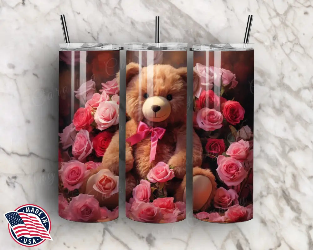 Love You Beary Much Multi Tumbler