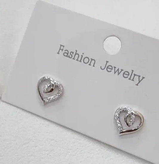 Love You Forever – Silver - Earrings