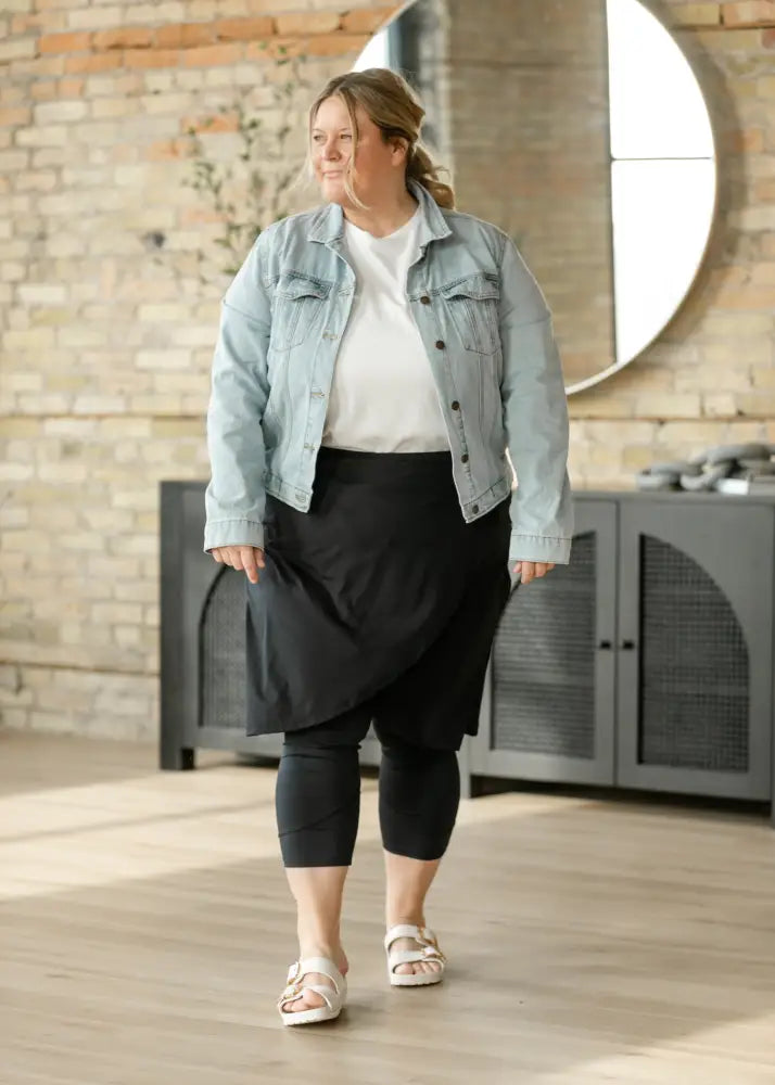 Lucille Tulip Hem Leggings Skirt 1XL IC Skirts