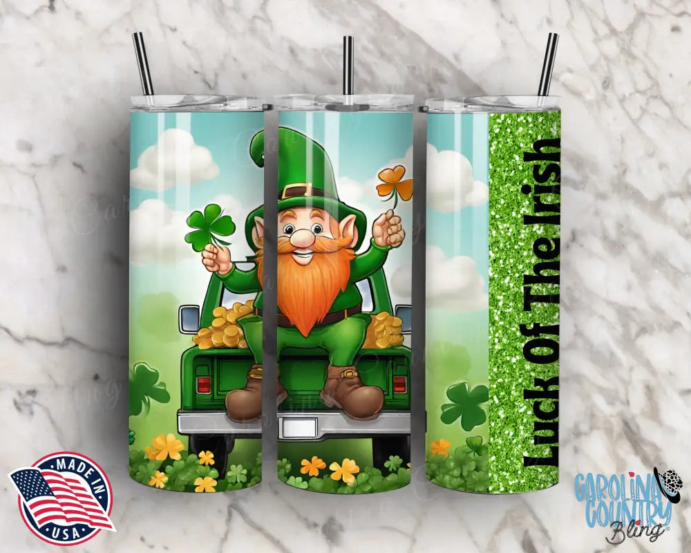 Luck Of The Irish – Green Tumbler