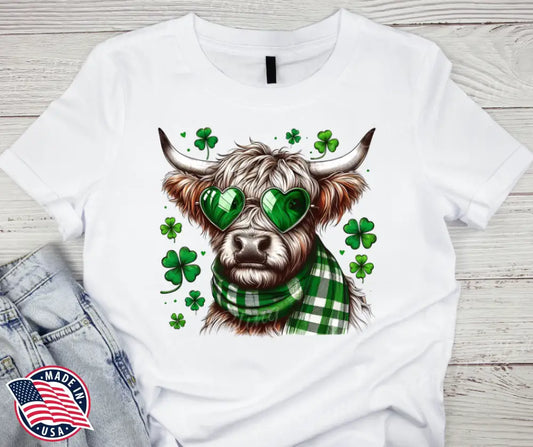 Lucky Love – White Small / Short Shirt