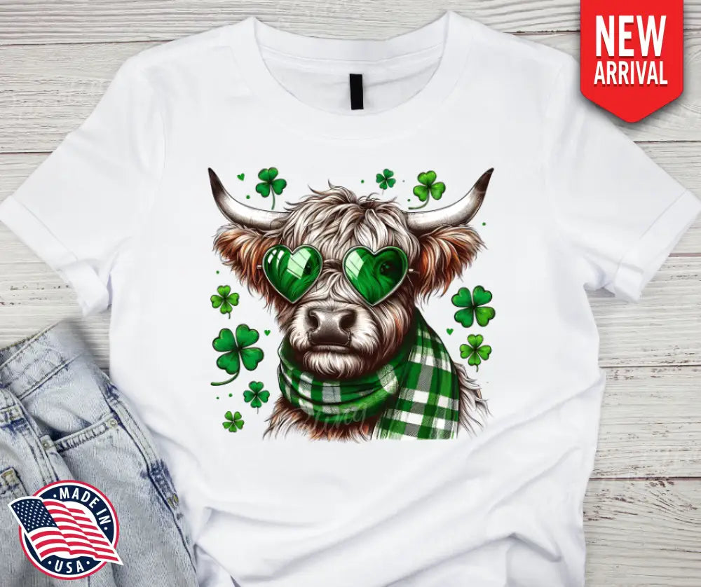 Lucky Love – White Small / Short Shirt